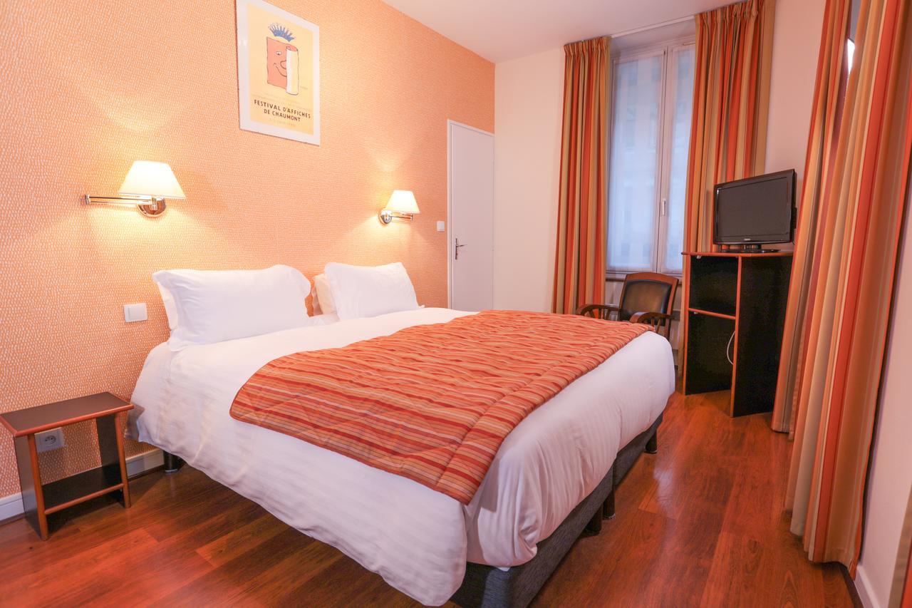 Hotel Restaurant Des Remparts Шомон Экстерьер фото